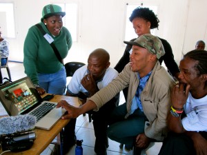 Team members in Khayelitsha